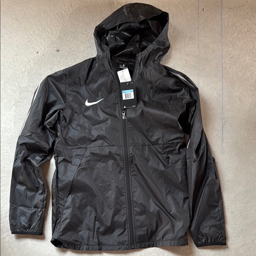 Nike Men's Black Hooded Windbreaker